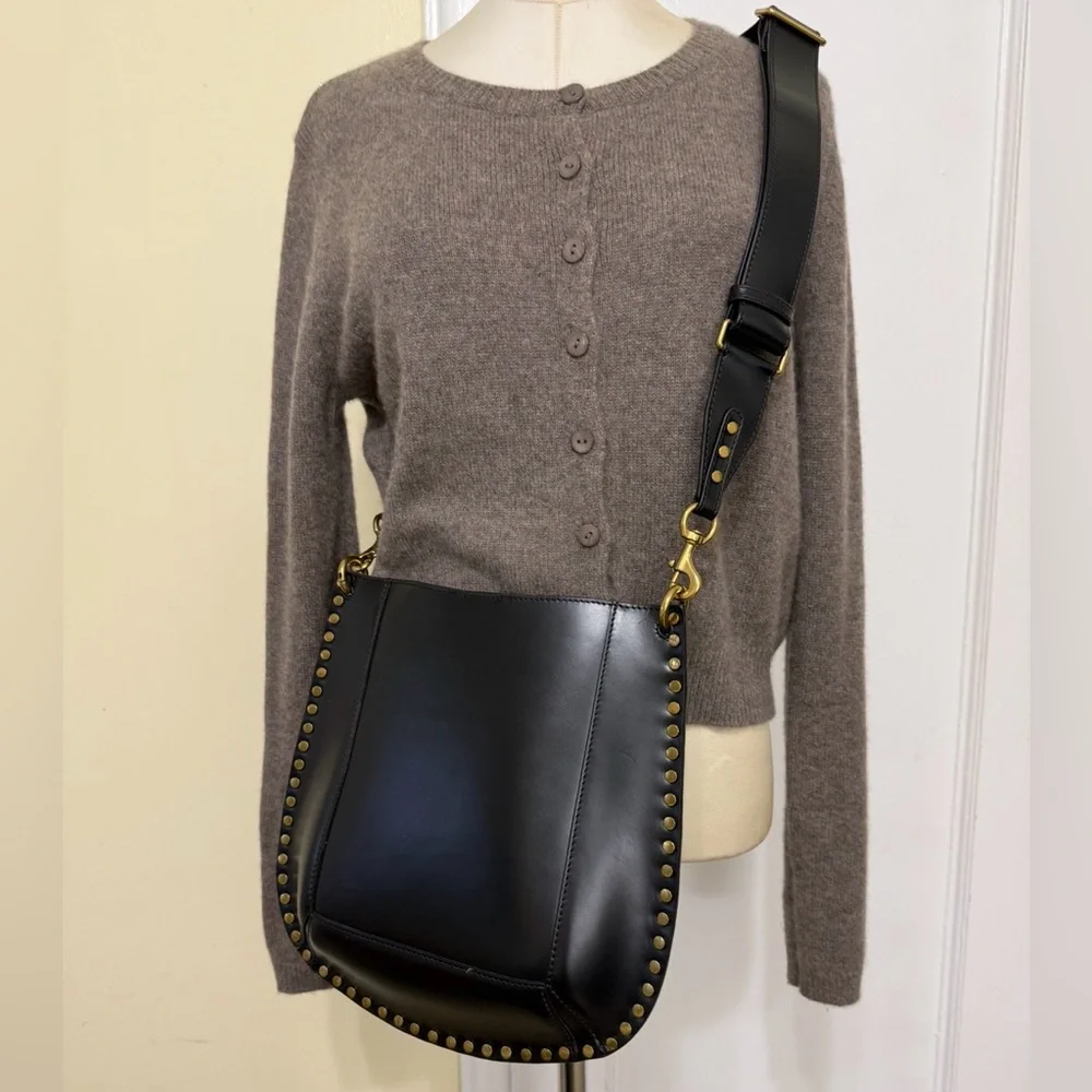 ISABEL MARANT
Oskan Leather Shoulder Bag in black - Picture 3 of 16